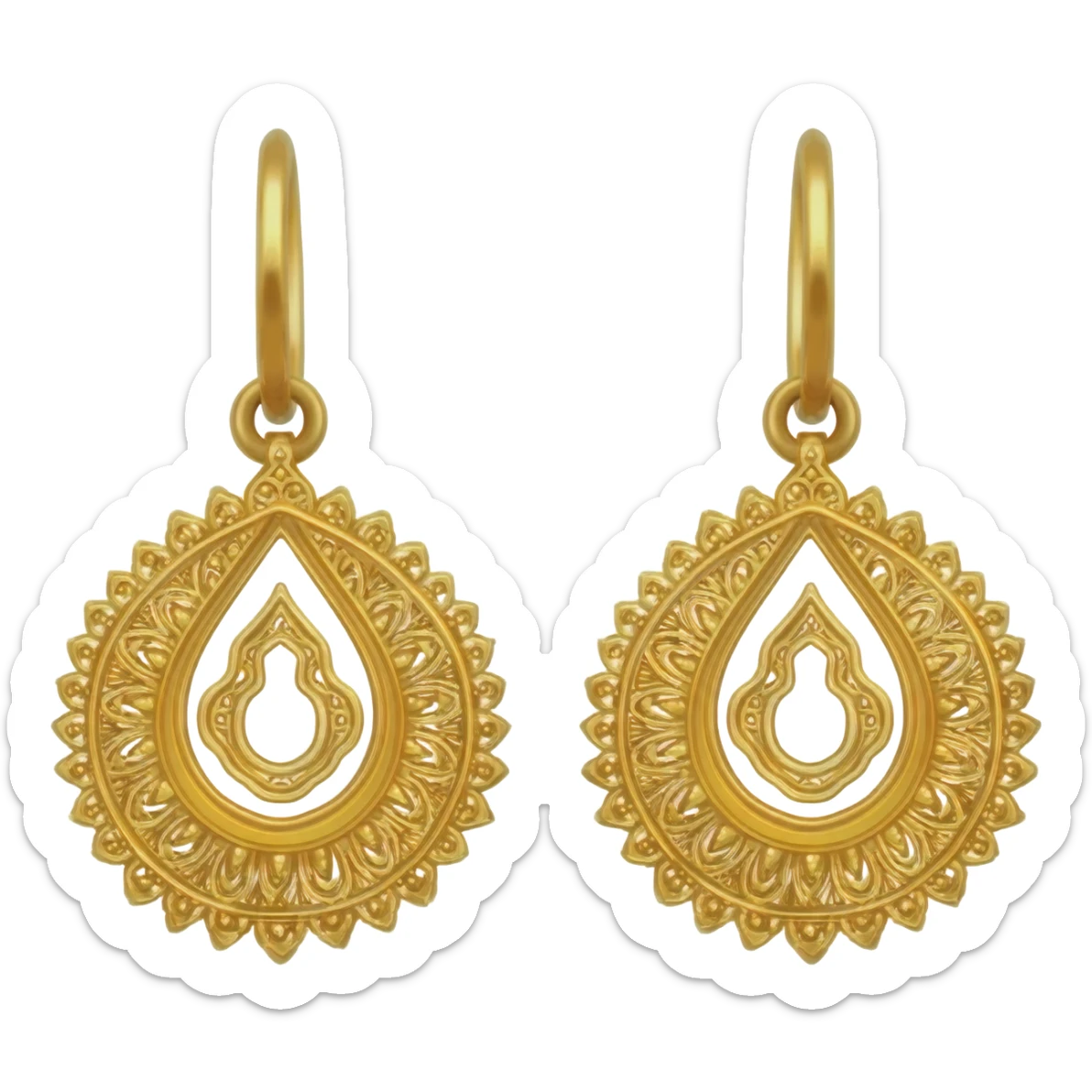 Jhumka sticker