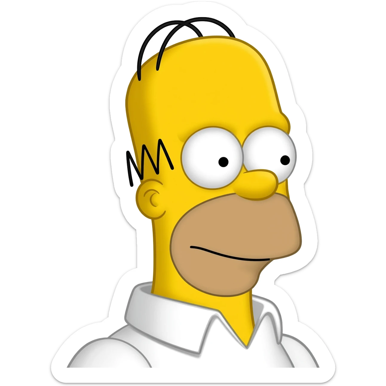 Homer Simpson sticker