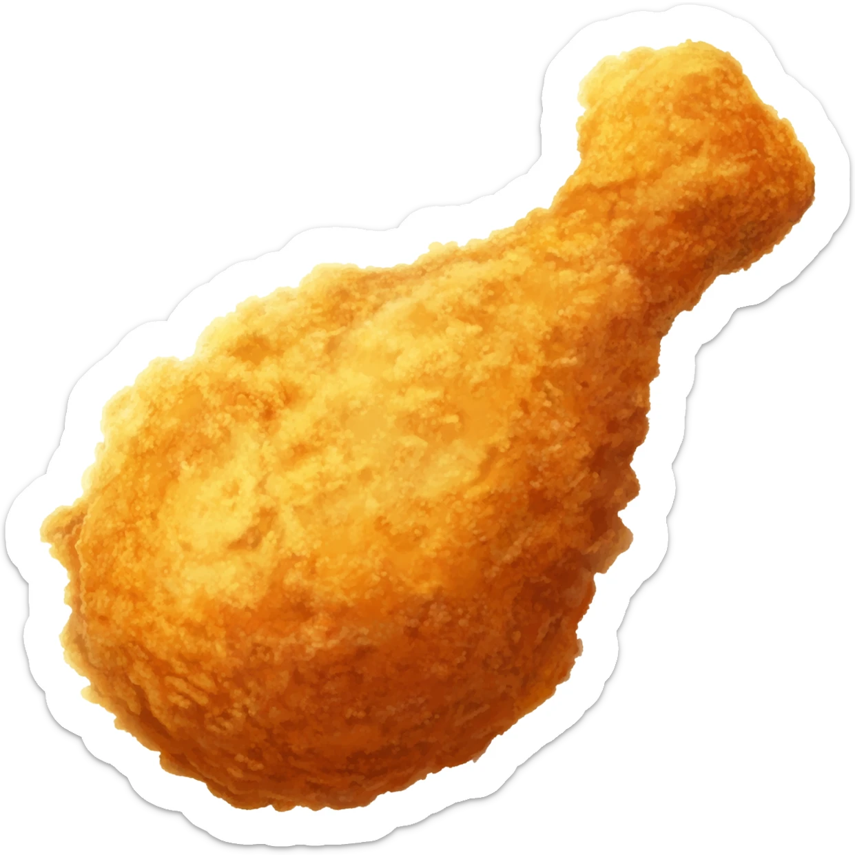 Popcorn chicken sticker