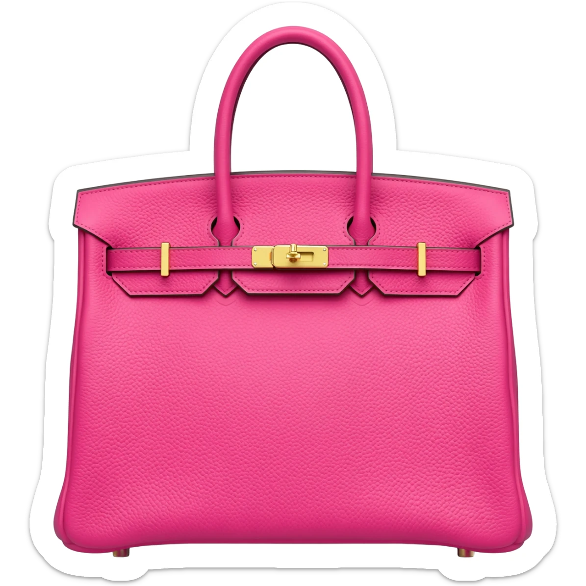 matte pink birkin hermes bag sticker