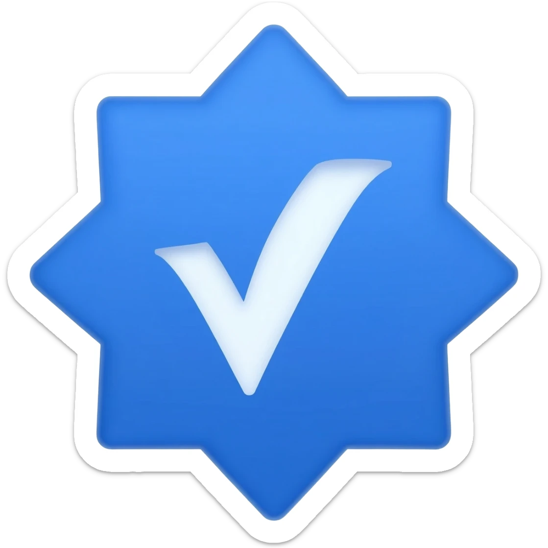 İnstagram mavi tik sticker