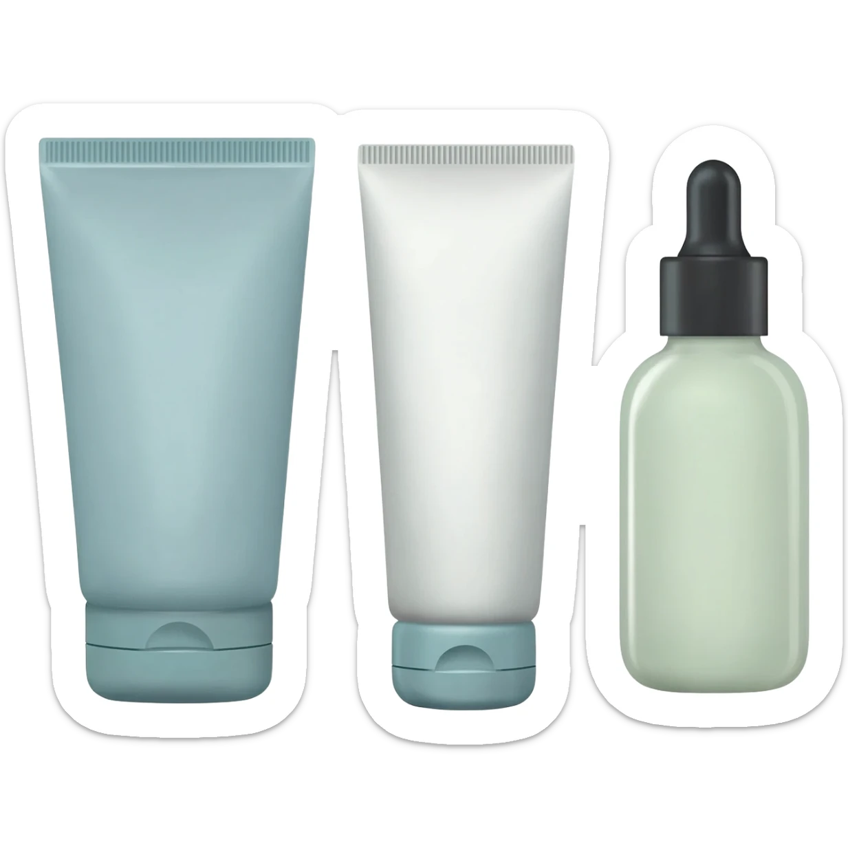 skincare products sticker