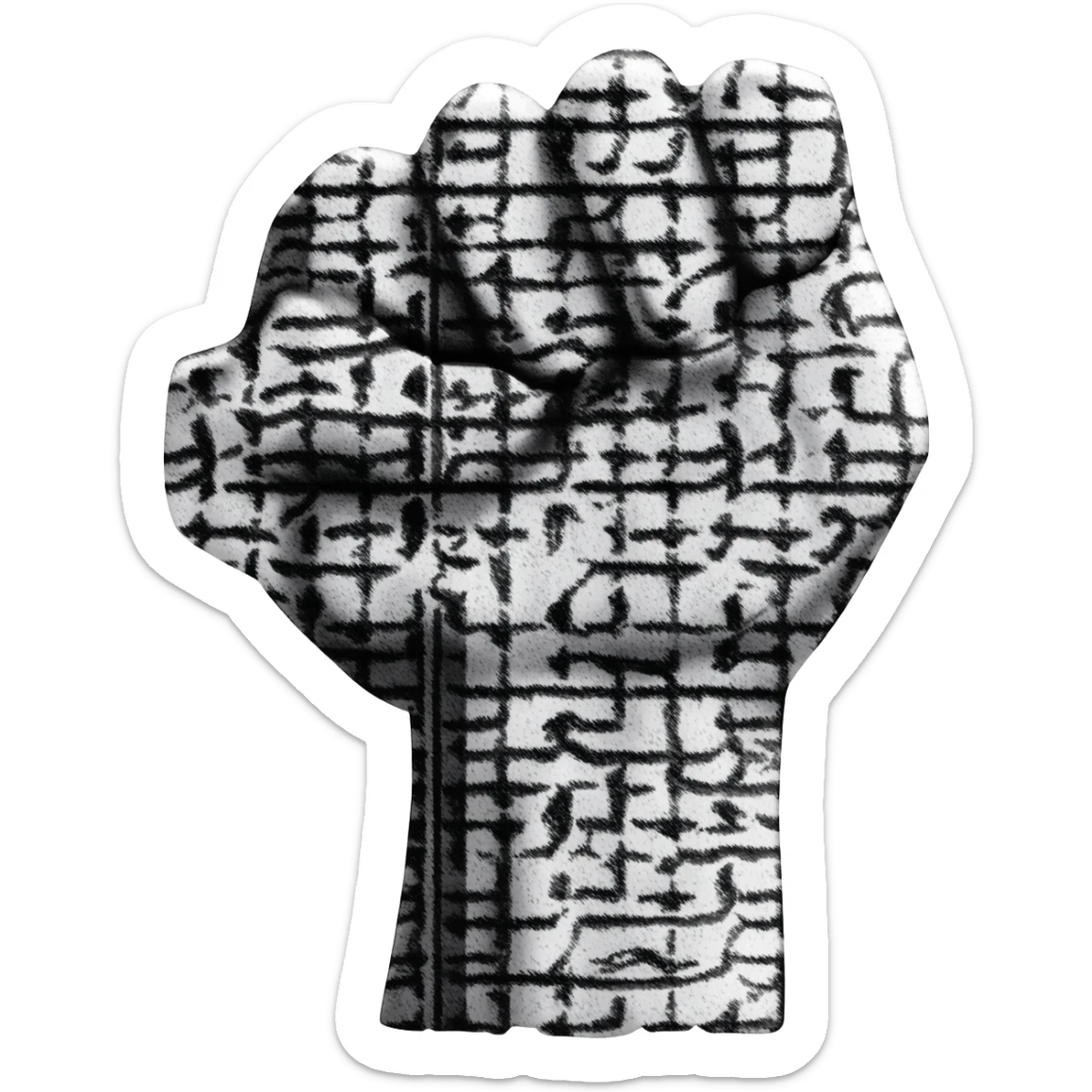 Keffiyeh resistance emoji w sticker