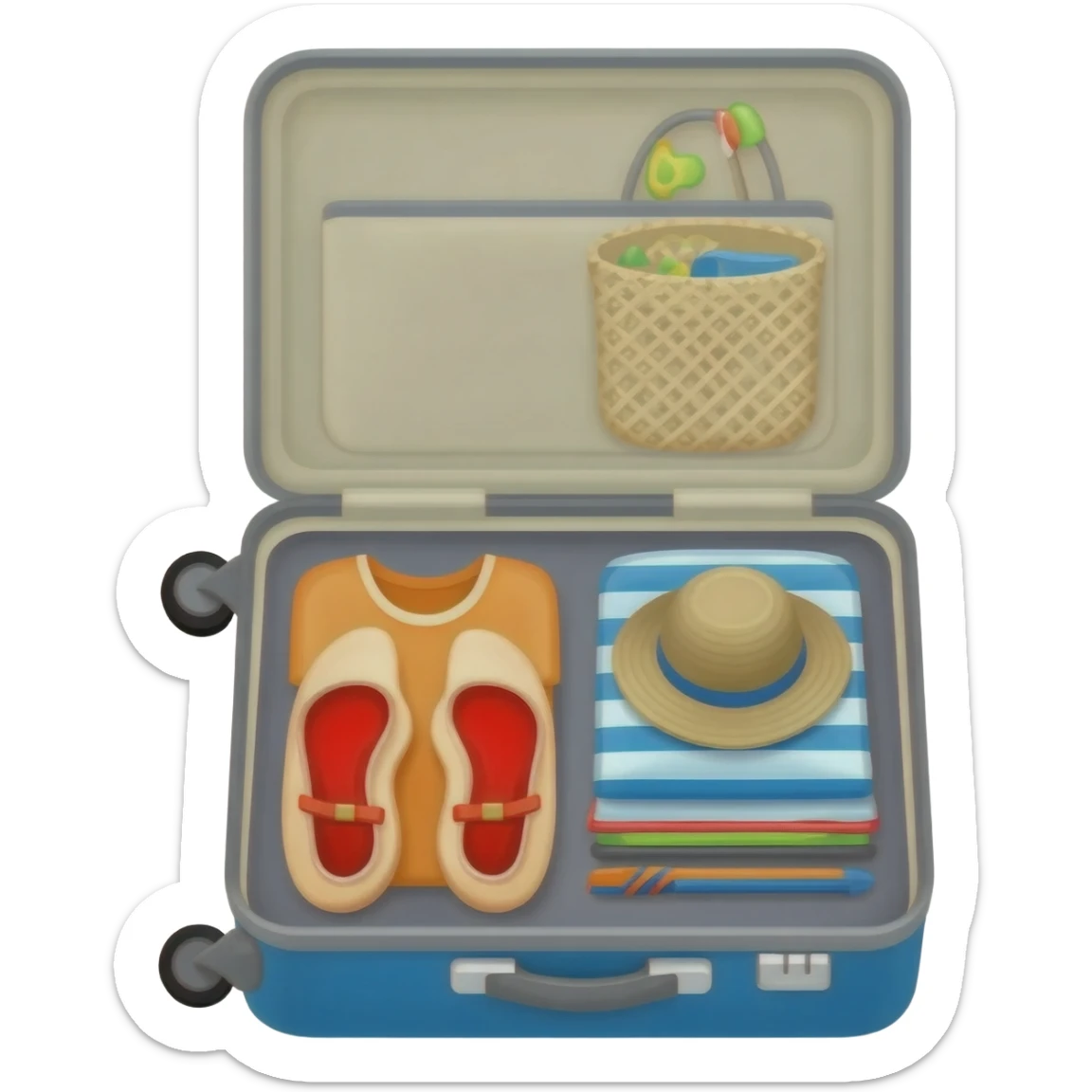 summer holiday case sticker