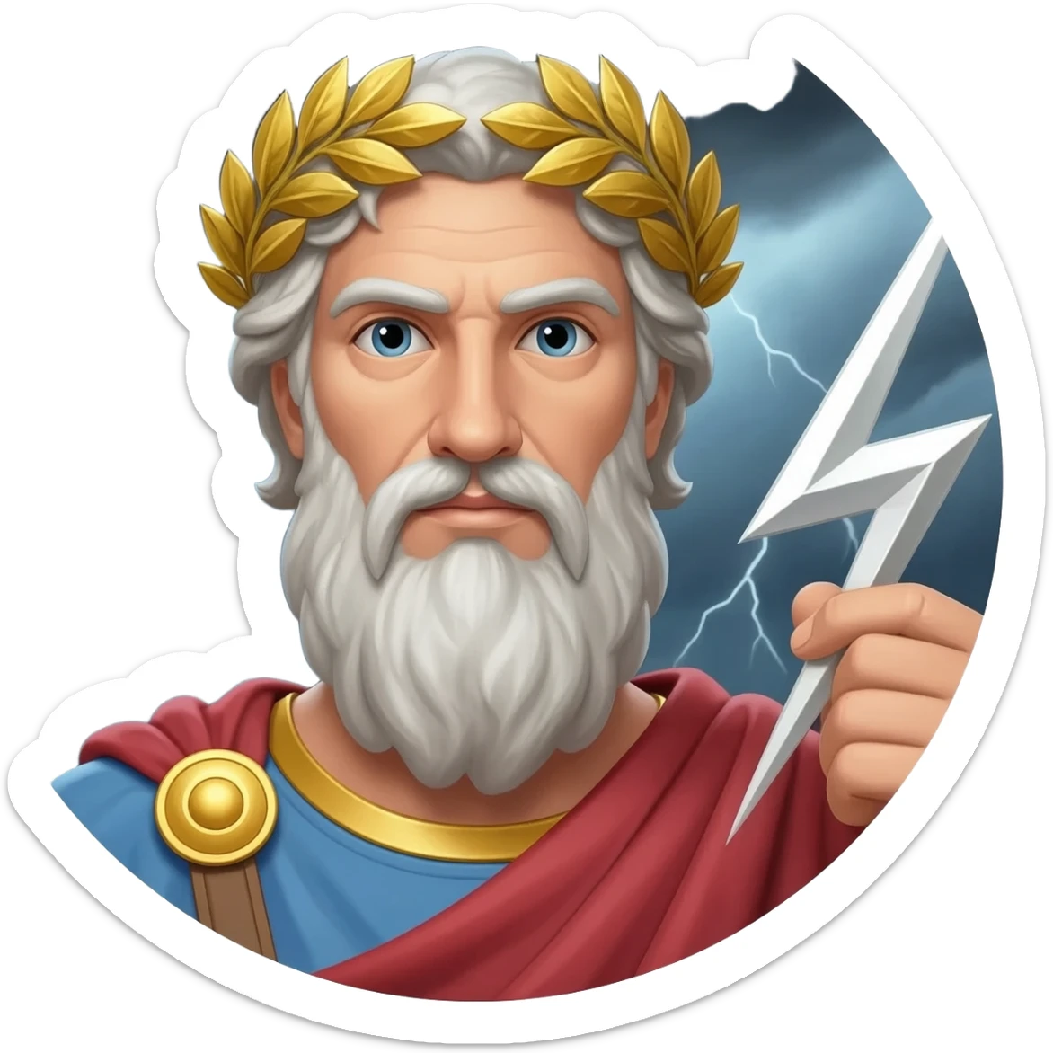 god of Olympus sticker