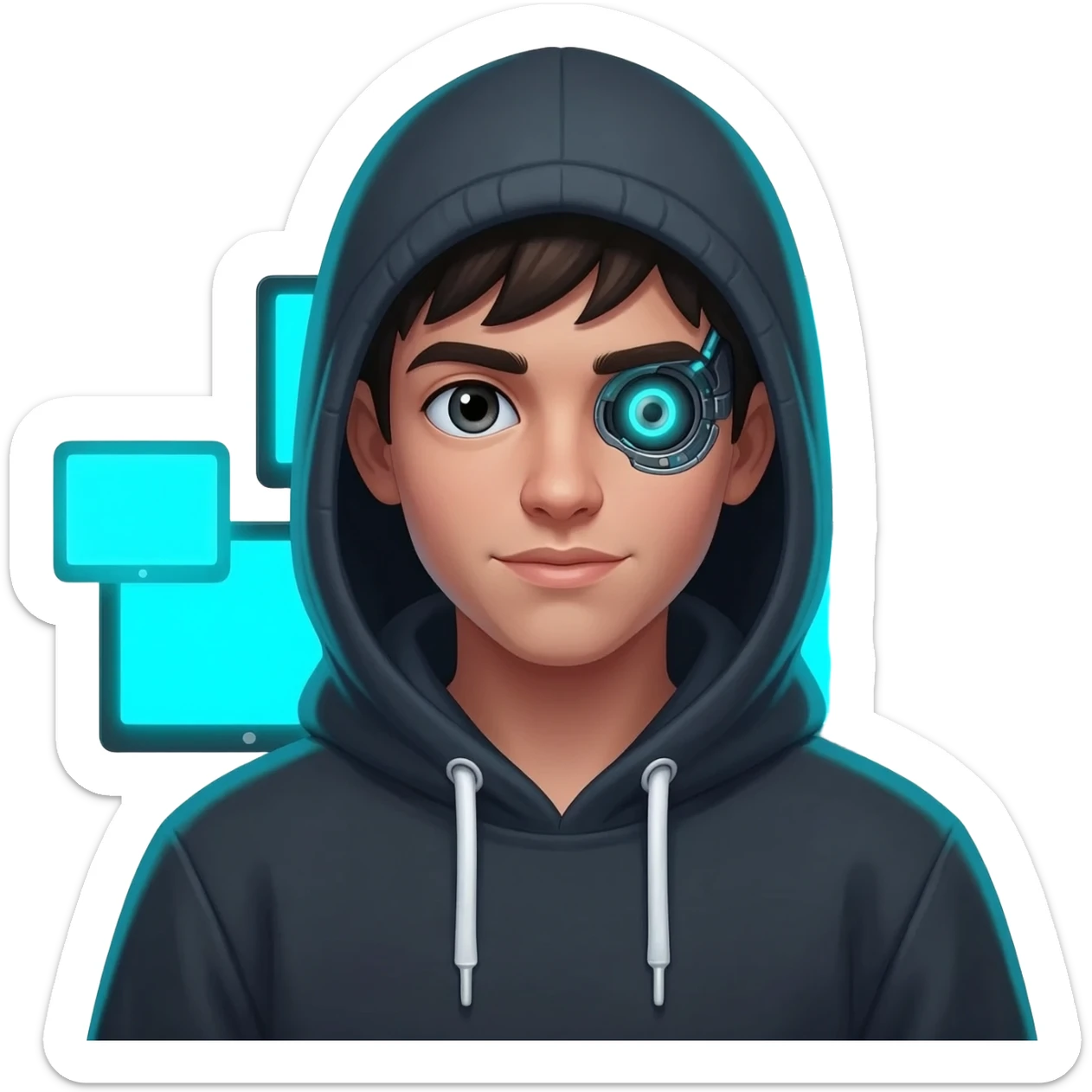 para sayan hacker sticker
