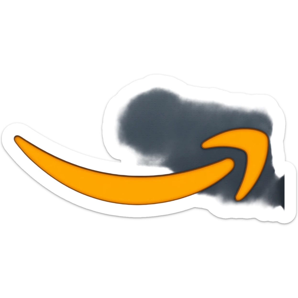amazon logo emoji sticker