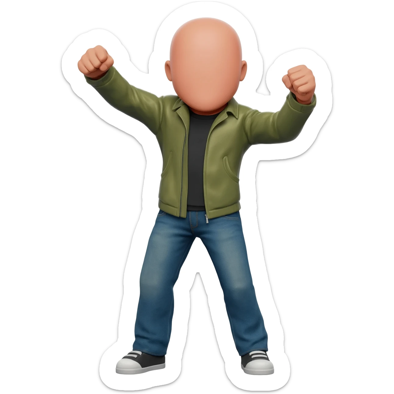 Head banger gif sticker