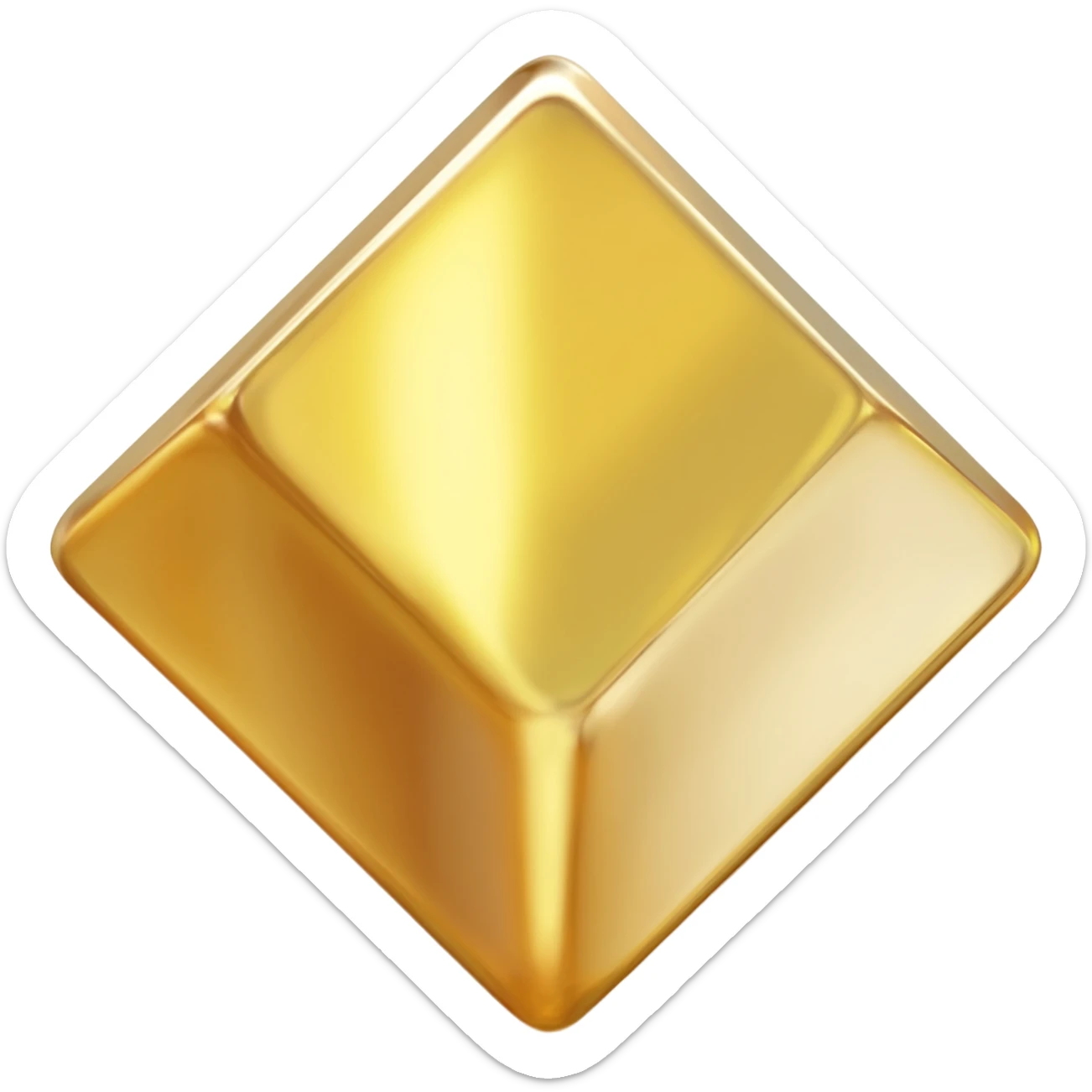 GOLD NUGGETS sticker