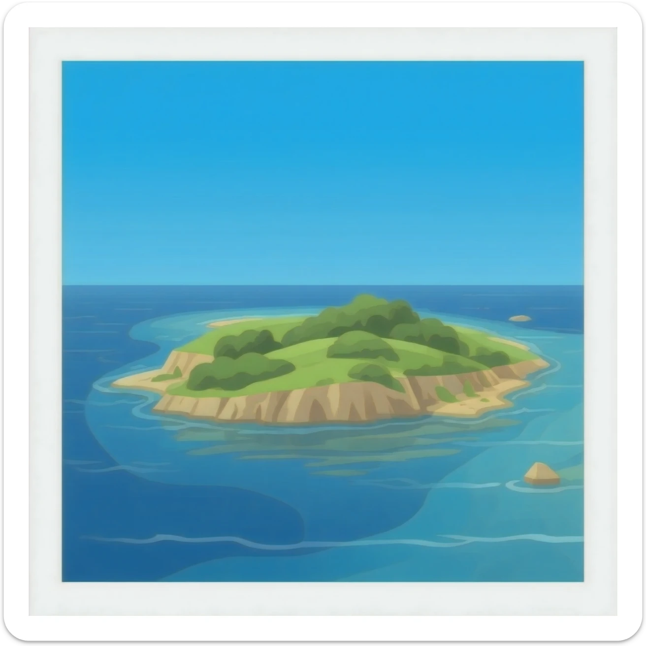 Island of Crete emoji sticker