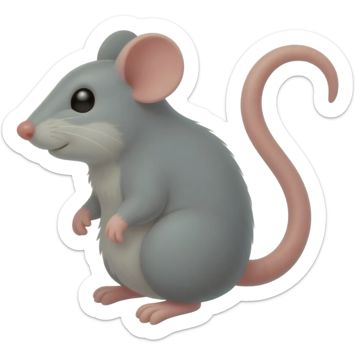 rat experiment sticker