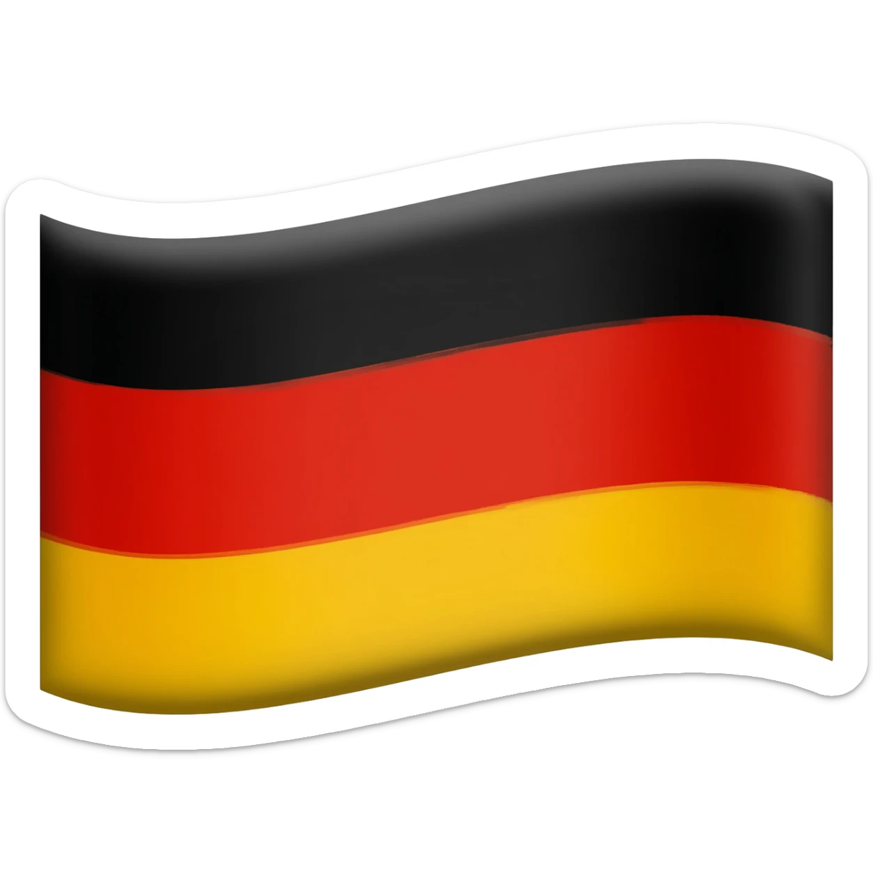 Neo nazi germany flag sticker