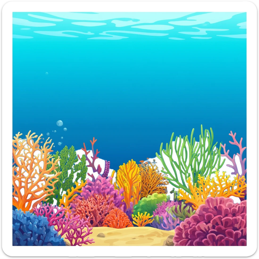 Coral Reef sticker
