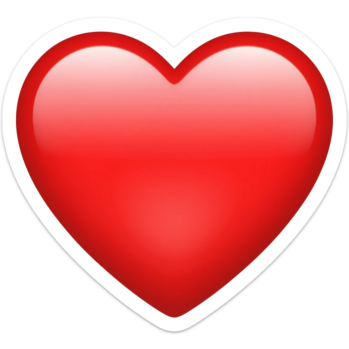 Wine heart emoji sticker