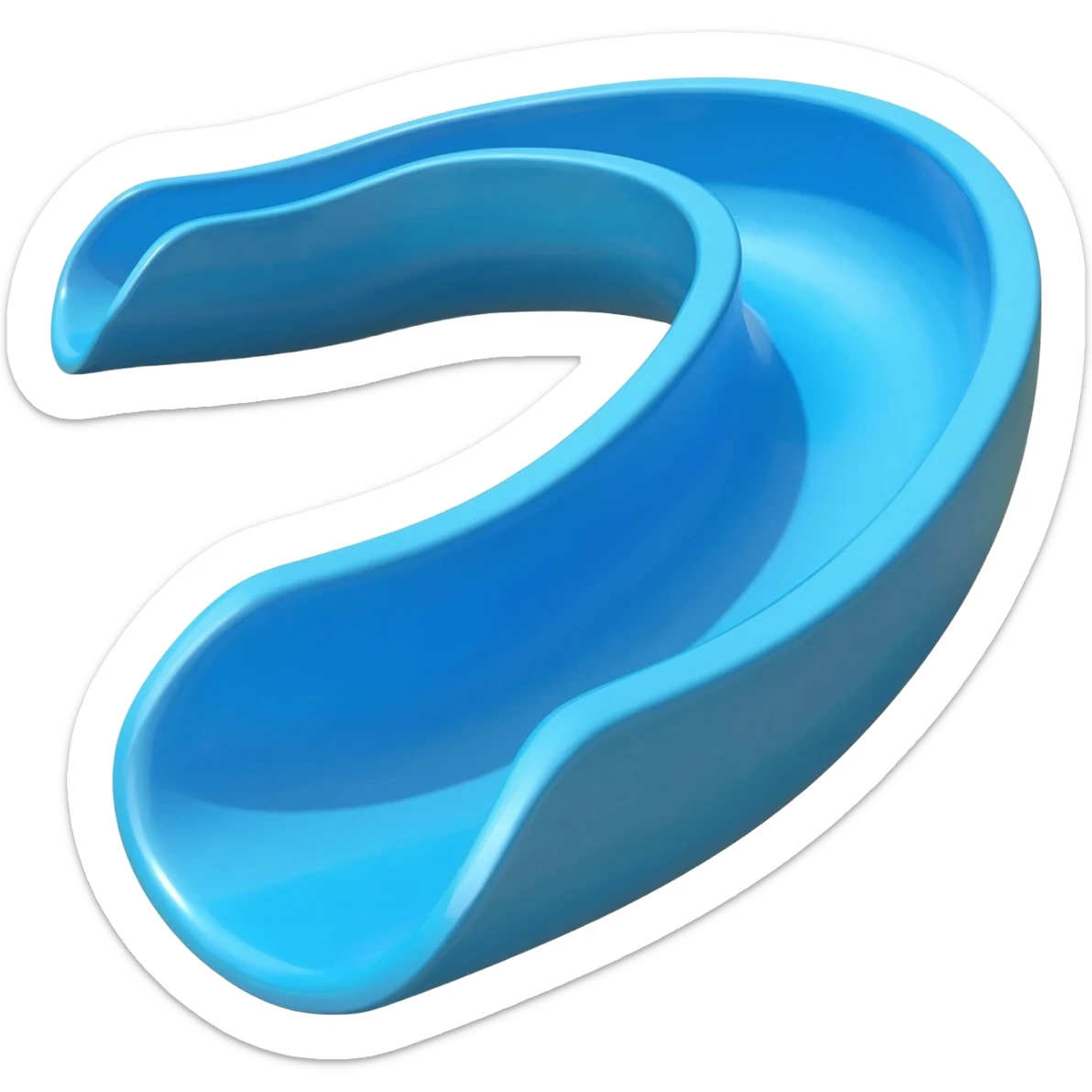 Water slide emoji sticker