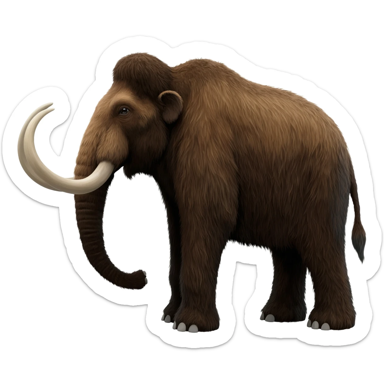 Mammoth sticker