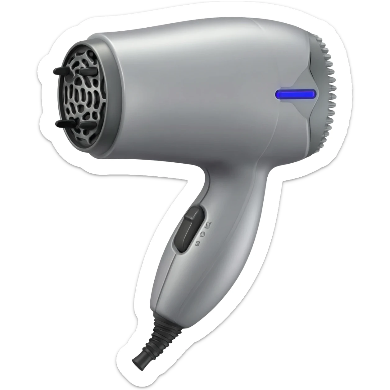 Blow dryer sticker