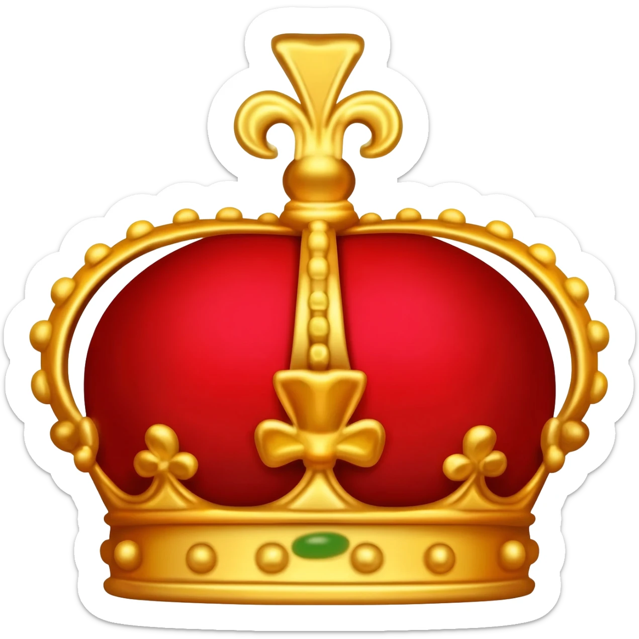 Owner emoji like full red crown, which I can copy from here sticker