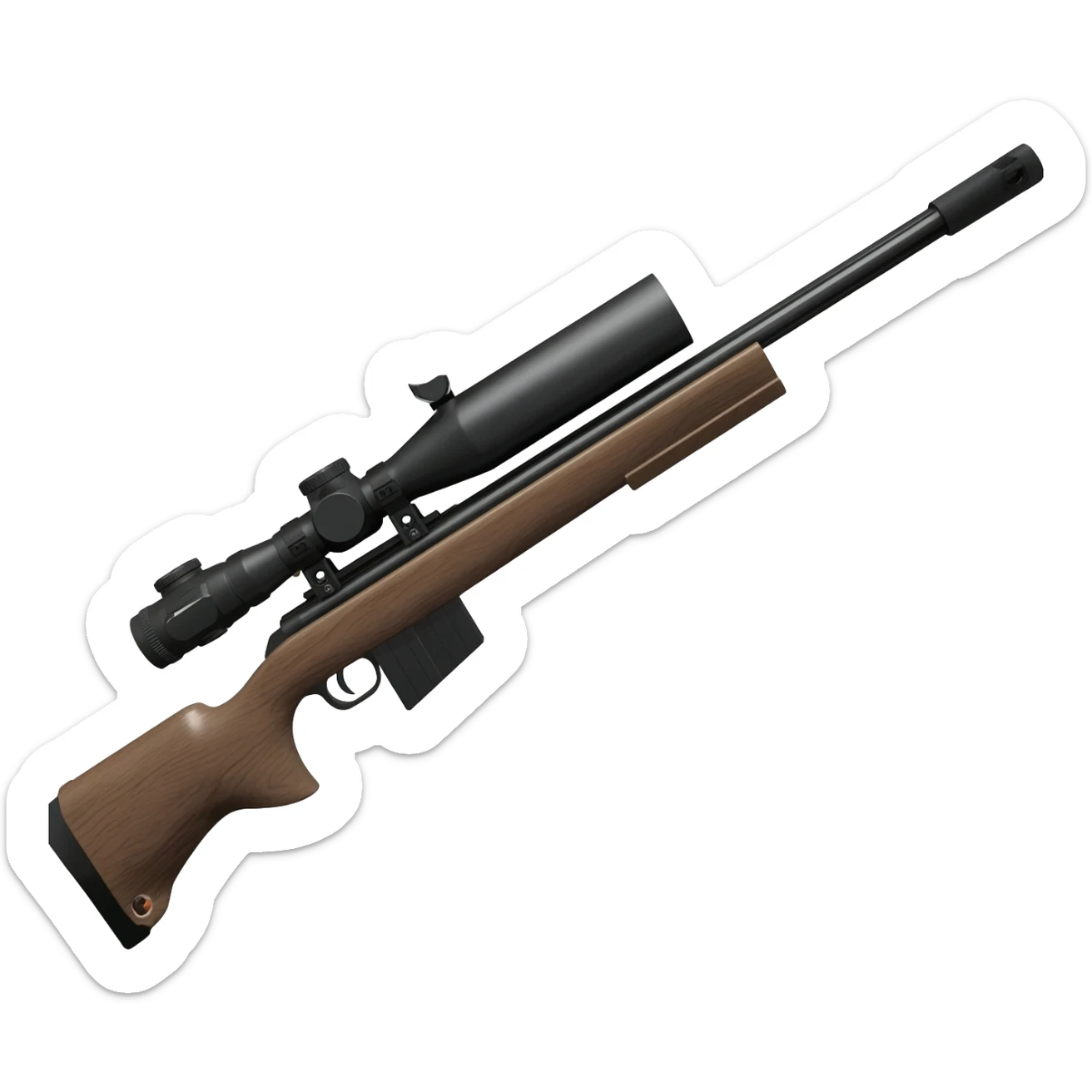 Sniper rifle sticker