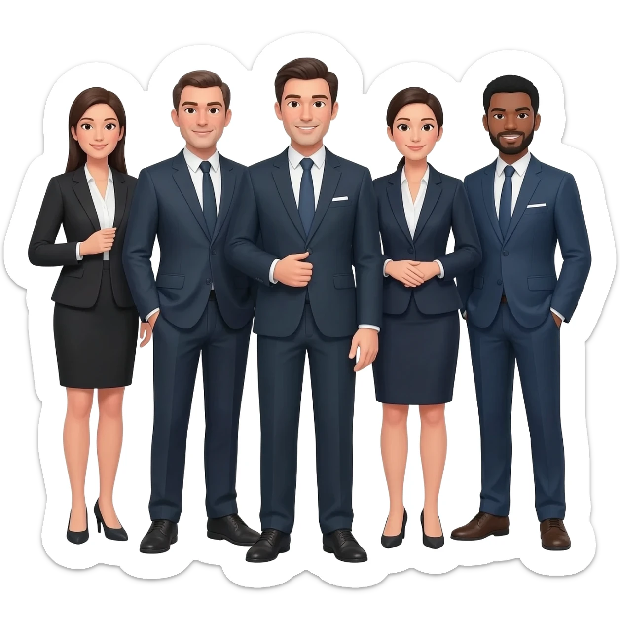 personas serias sticker