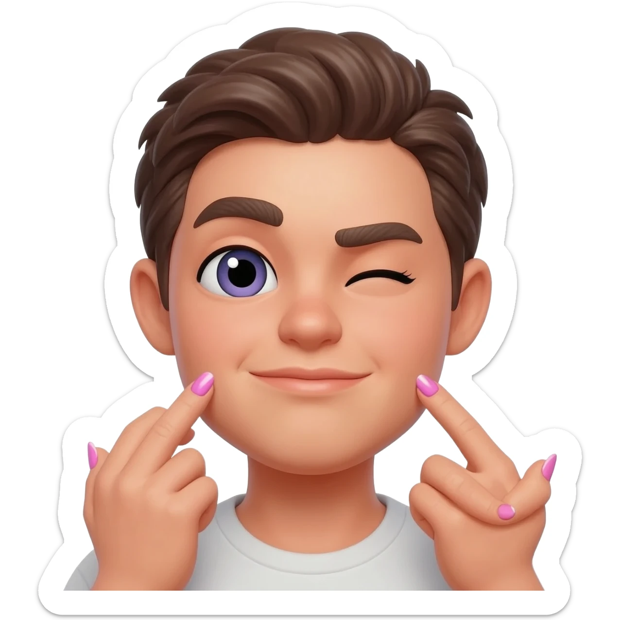 🙄+💅 sticker