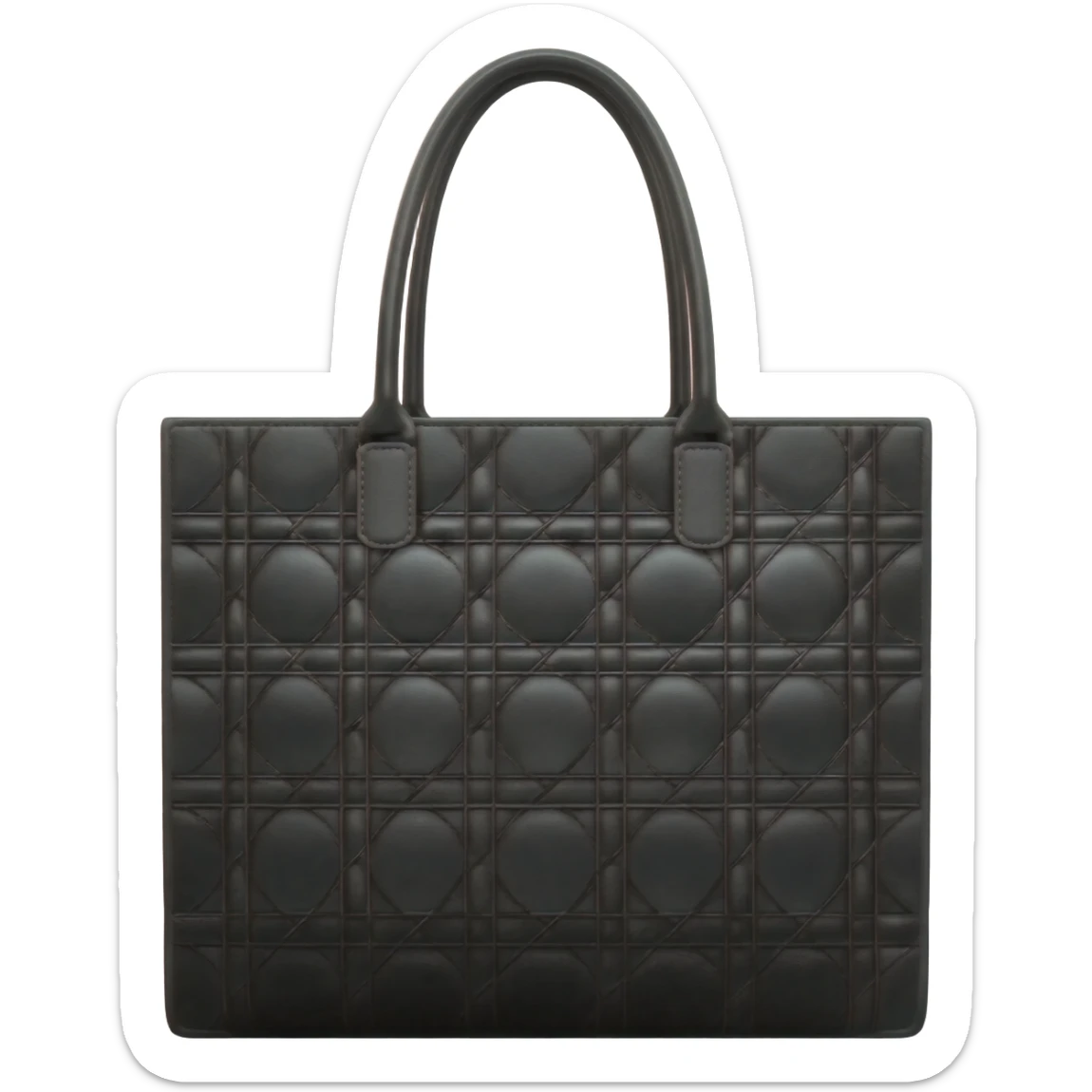 dior bag black tote sticker