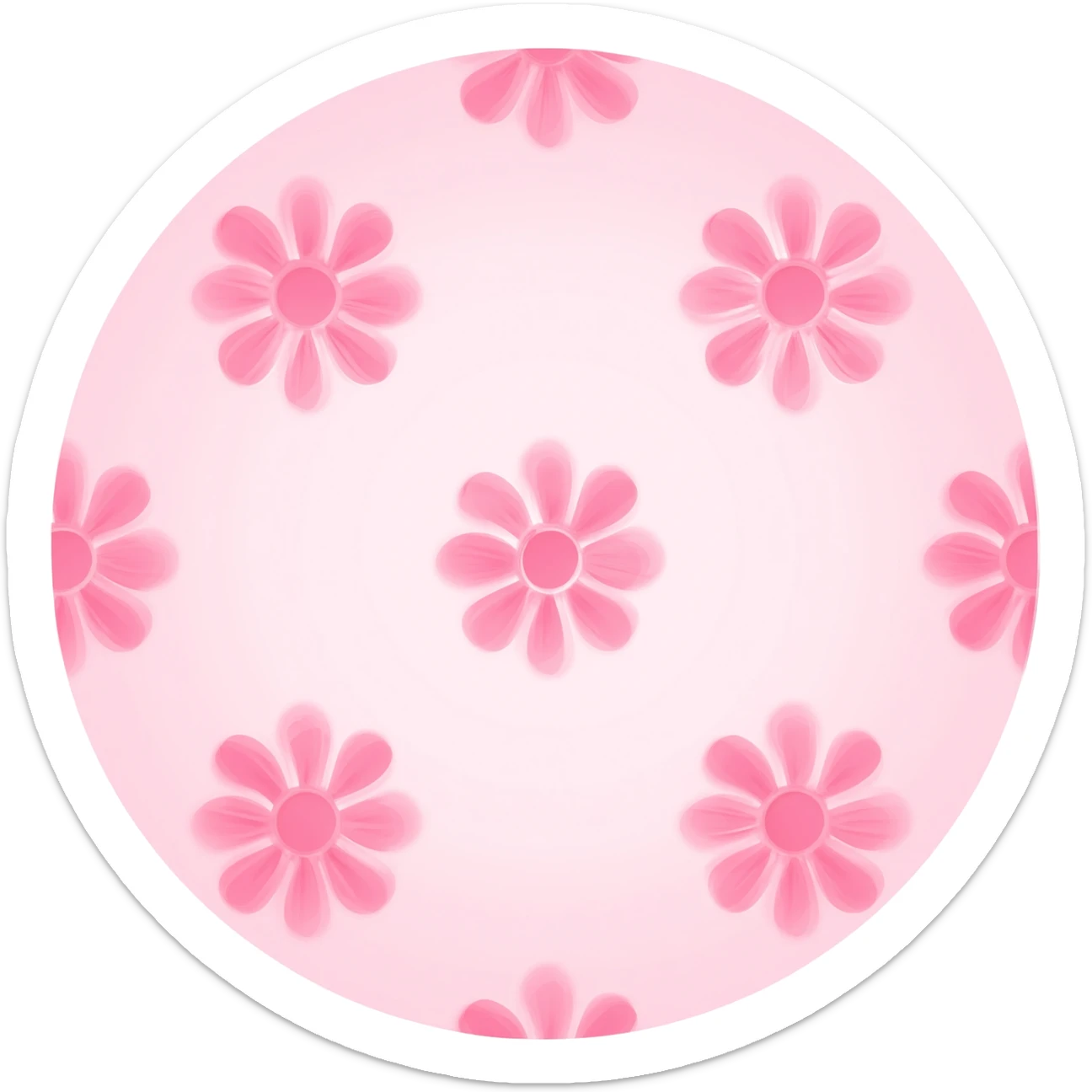 Baby pink aesthetic sticker