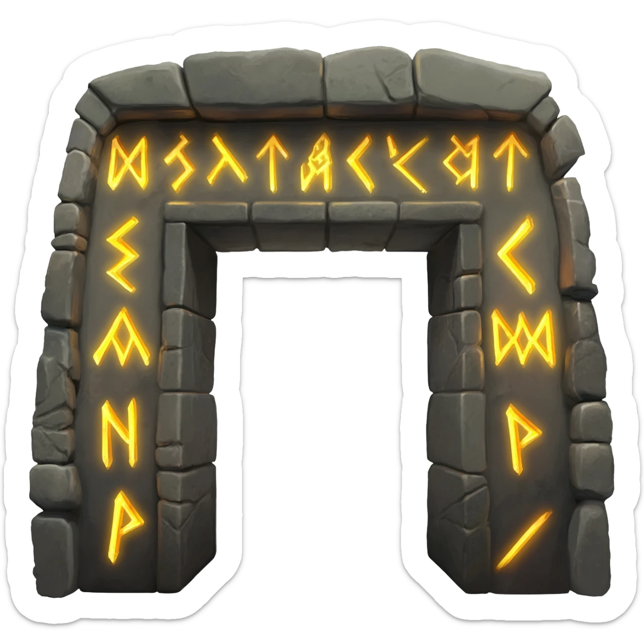 Rune Gate sticker