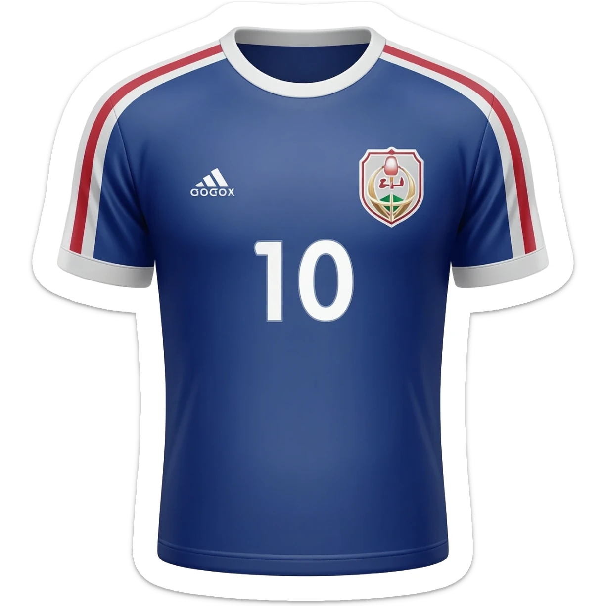Muhharraq football team jersey sticker