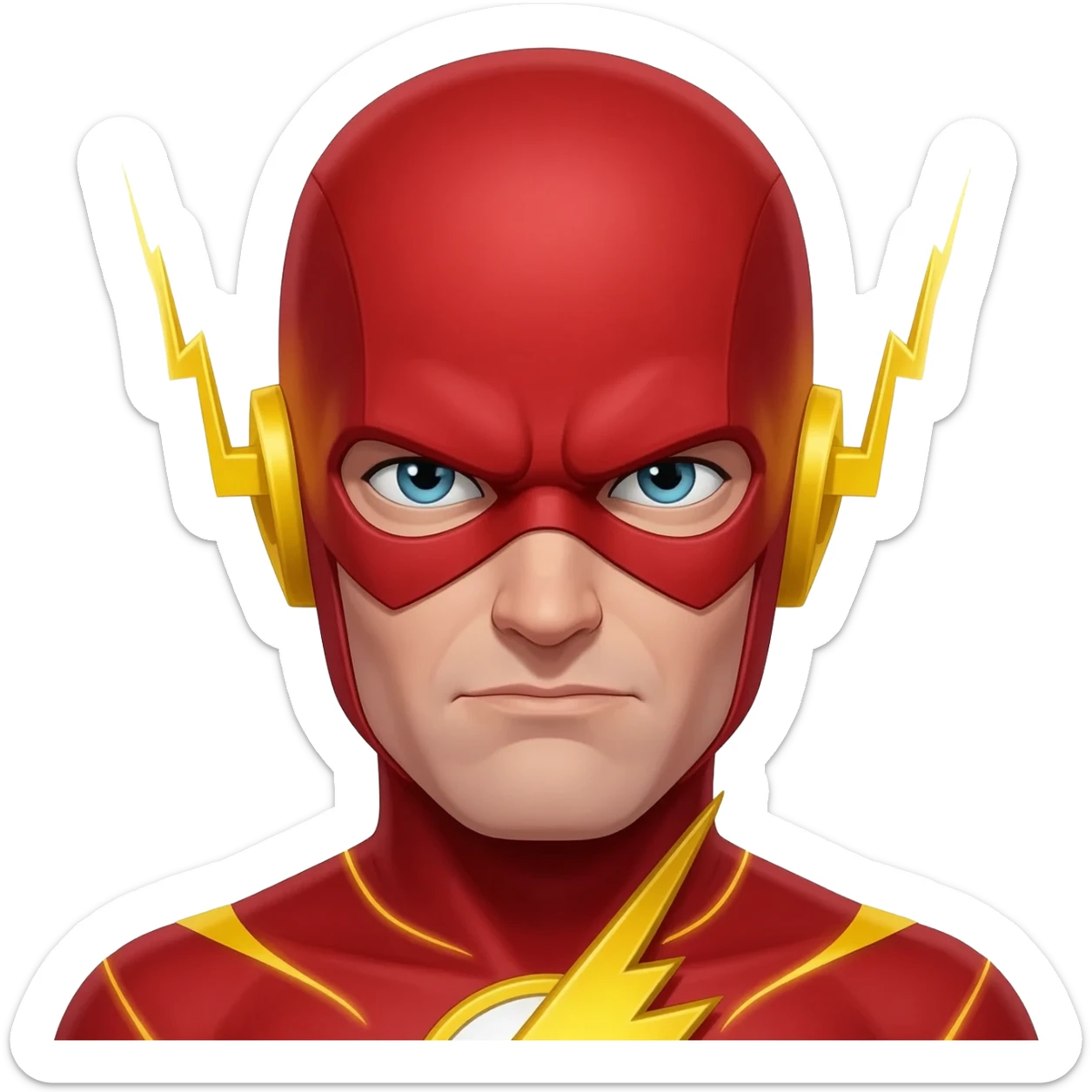 Wally west dc comic sticker
