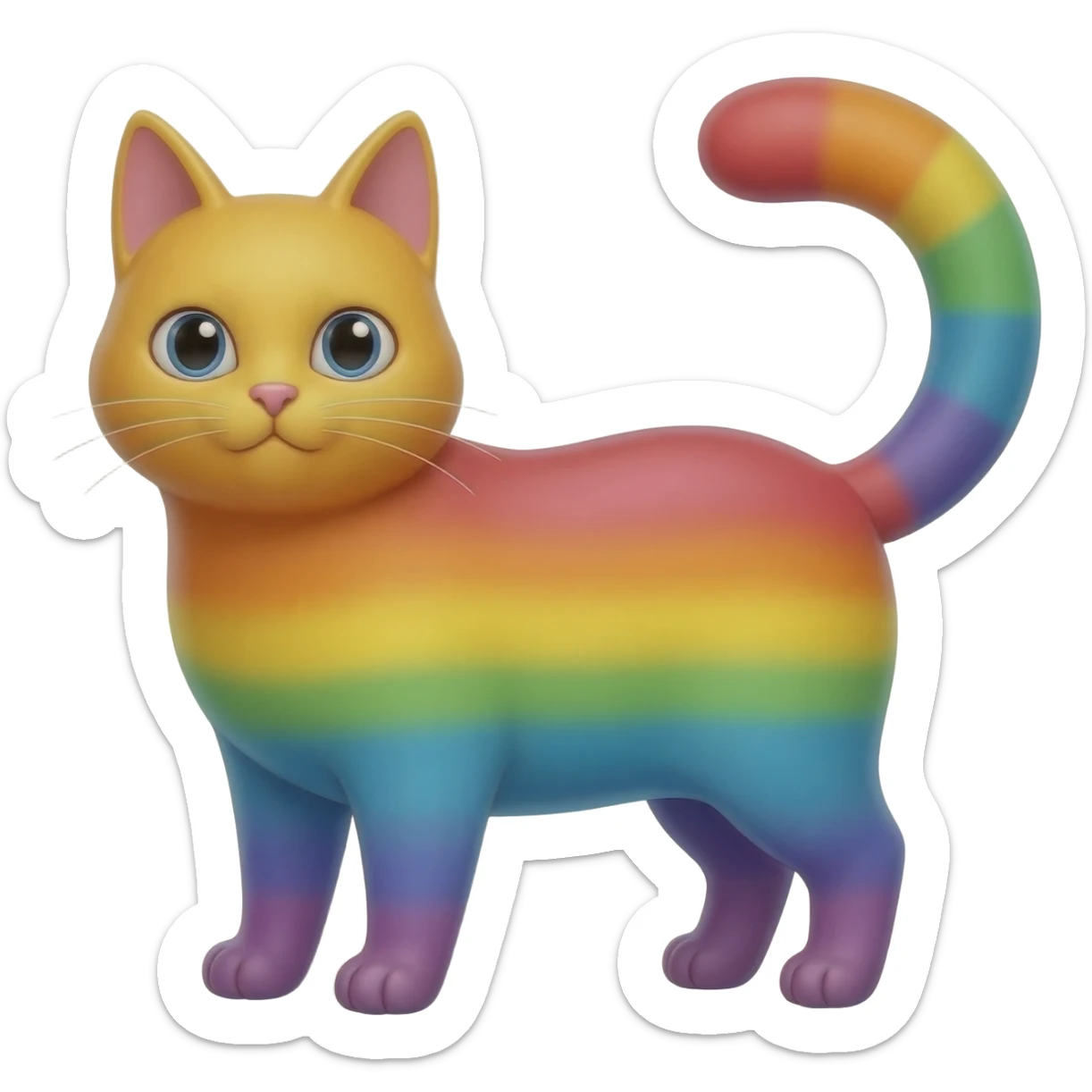 Rainbow Cat sticker