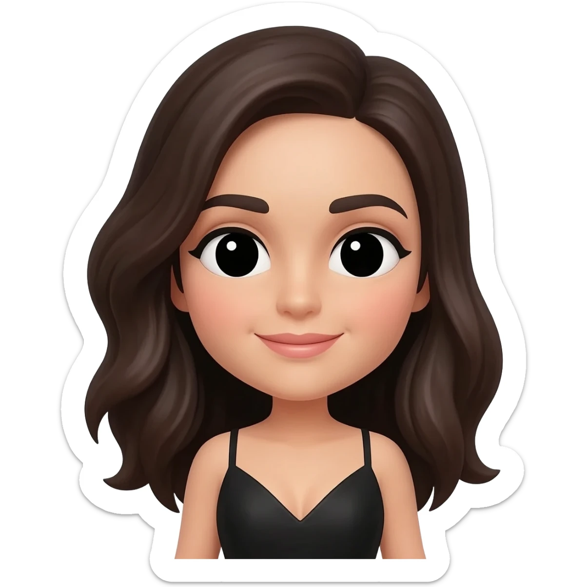 memoji HYPERREALISTIC laura pausini the italian singer sticker