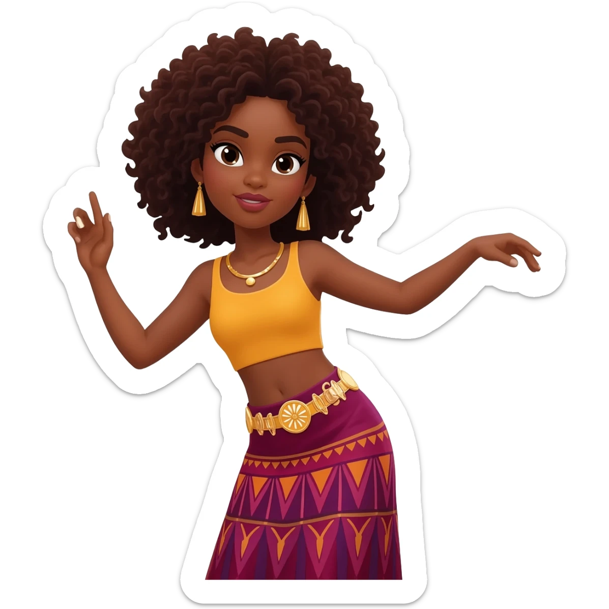 Gonemili Grace che balla sticker