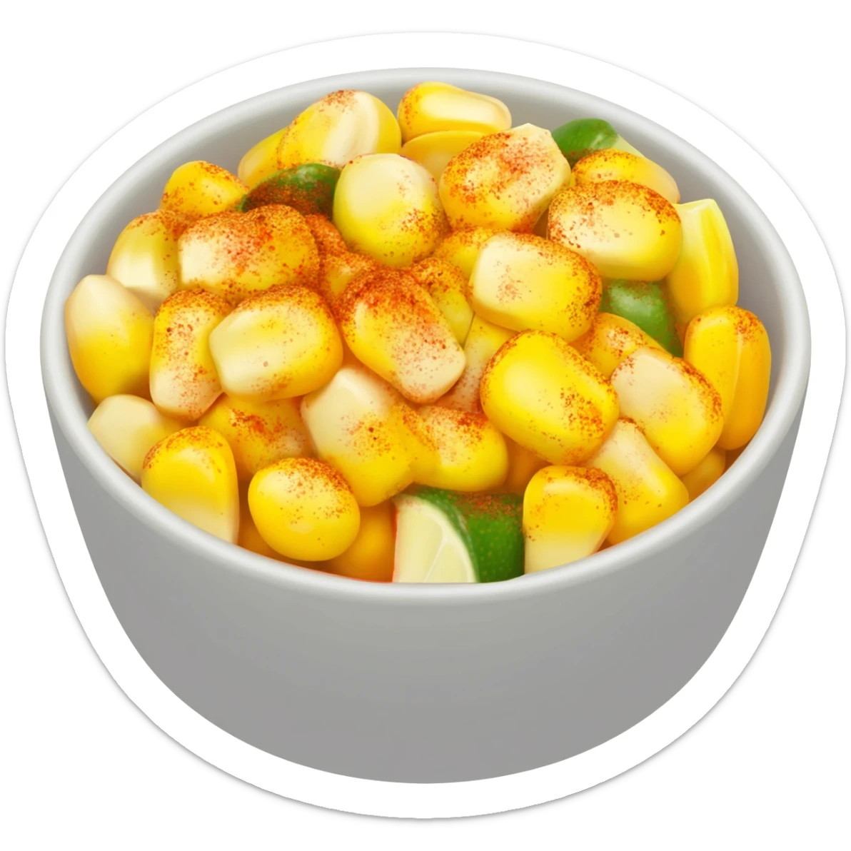 Esquites food sticker