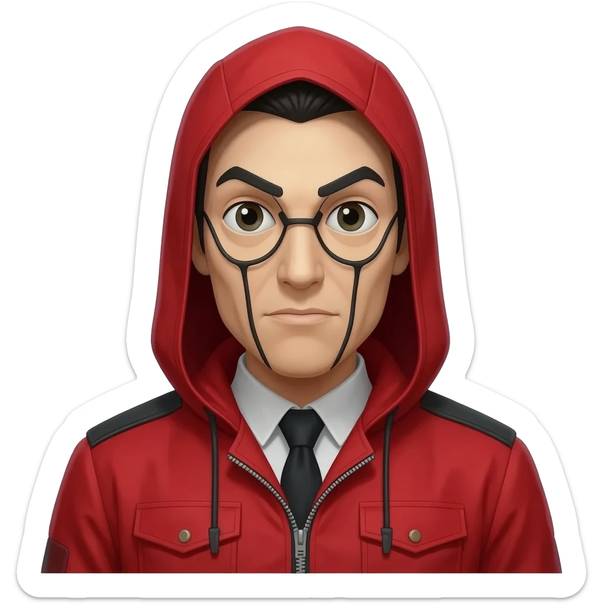 Money heist sticker