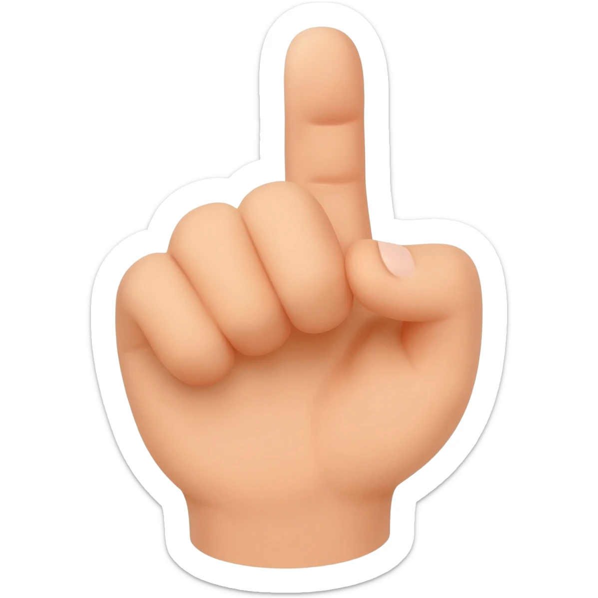 chappl in hand sticker