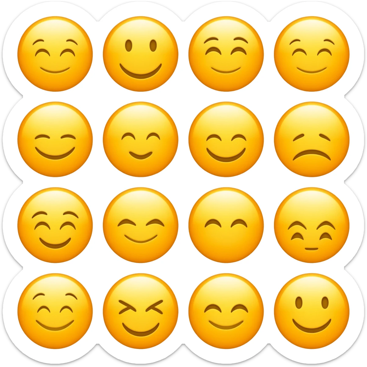 Emojis sticker