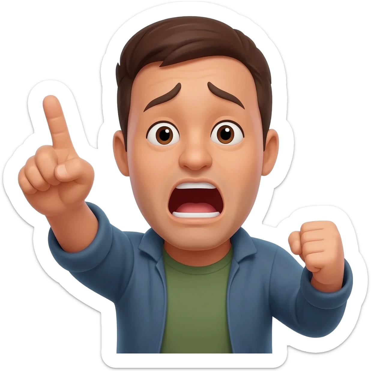 emoji iPhone IOS qui exige de faire ce qu’on dit sticker