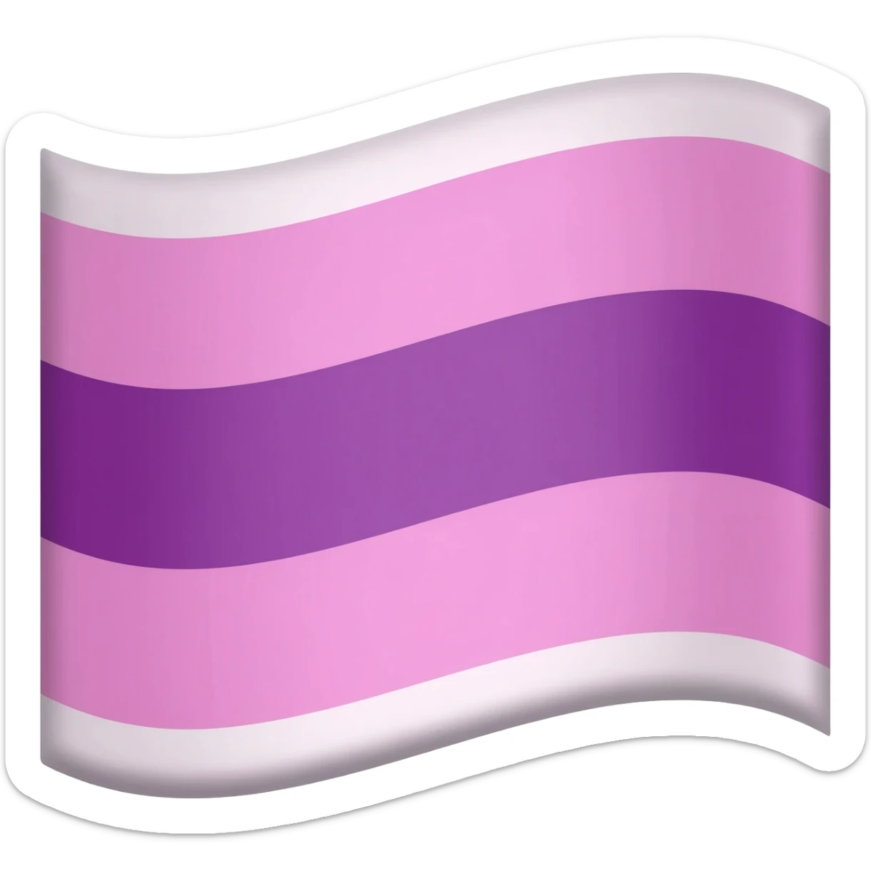 lesbian flag sticker
