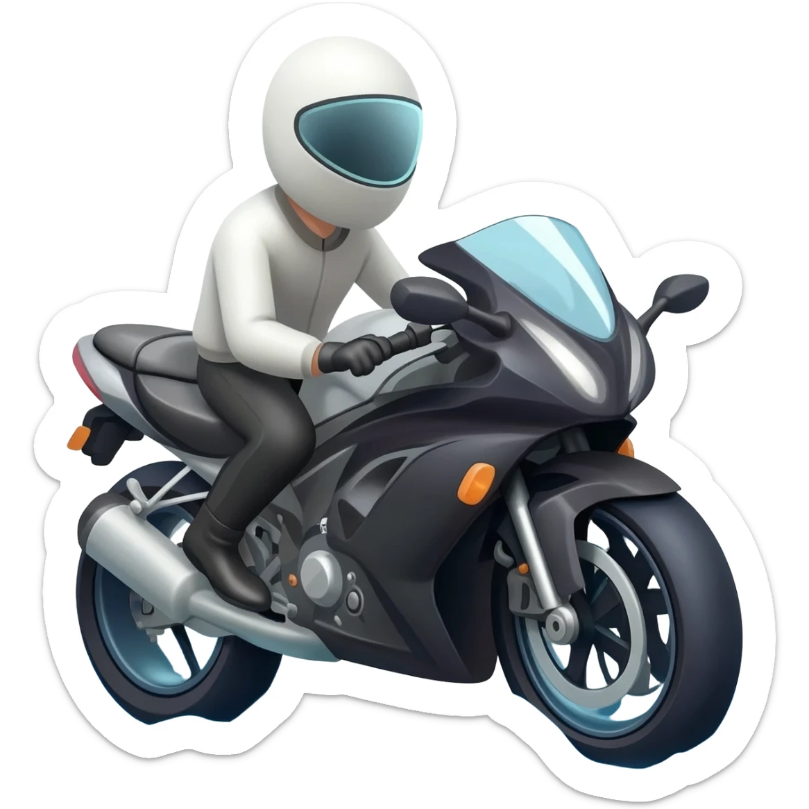 Moto de agua sticker