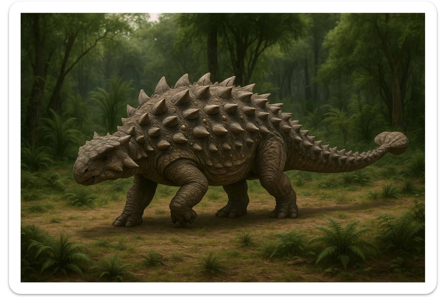 Anklyosaurus sticker