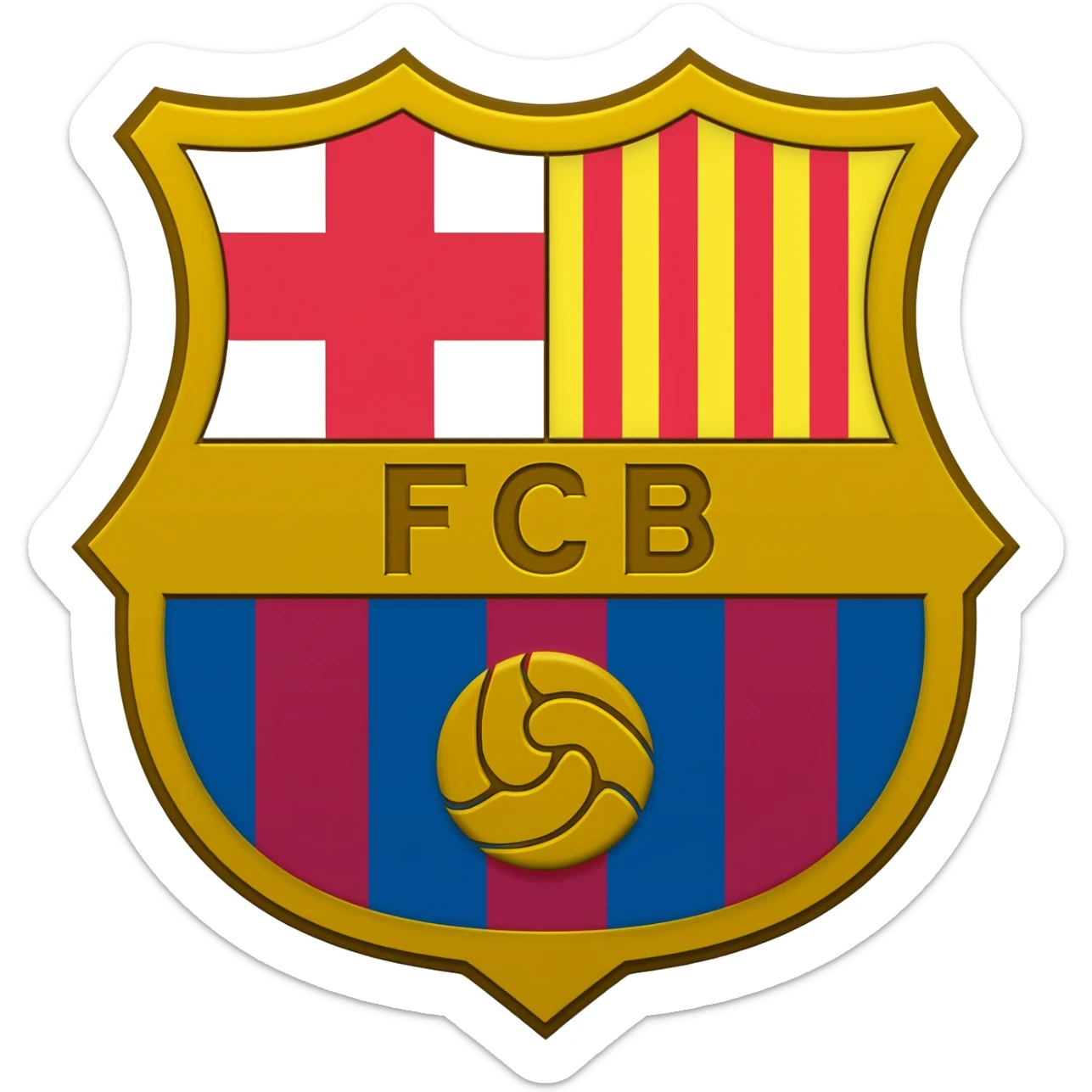 i want fc barcelona emoji sticker