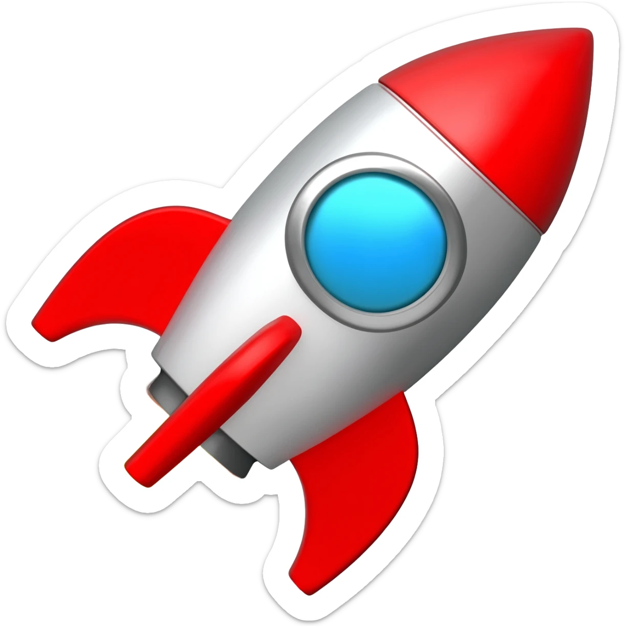 rocket sticker