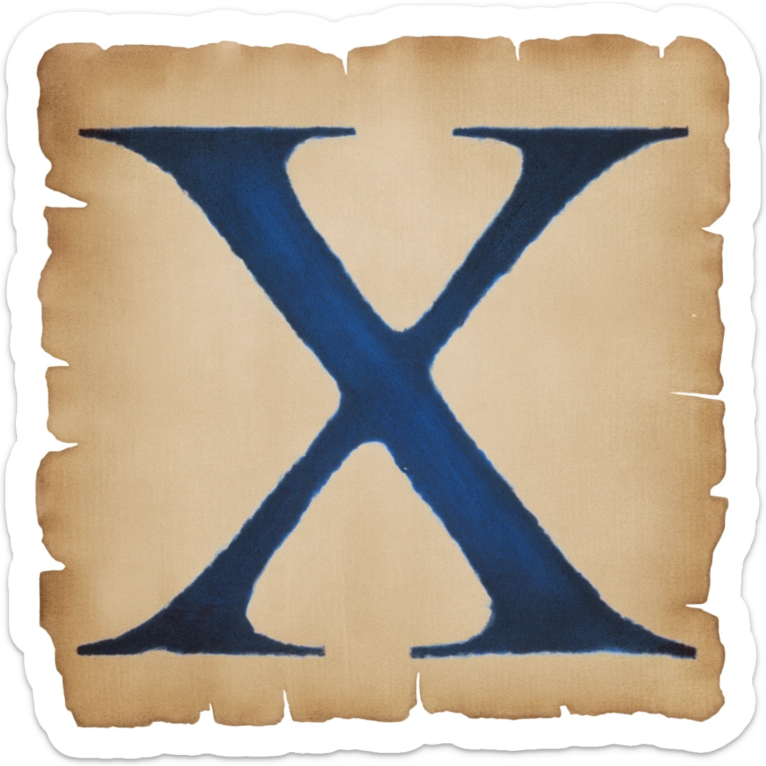 Greek Alphabet writing sticker