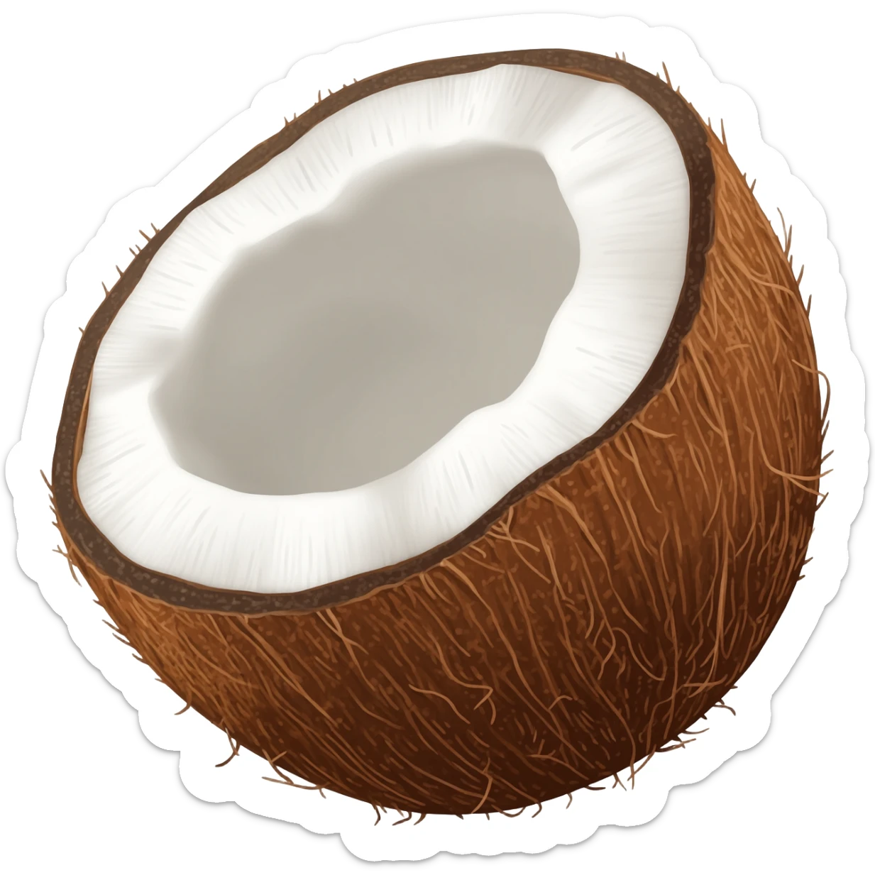 Coconut sticker
