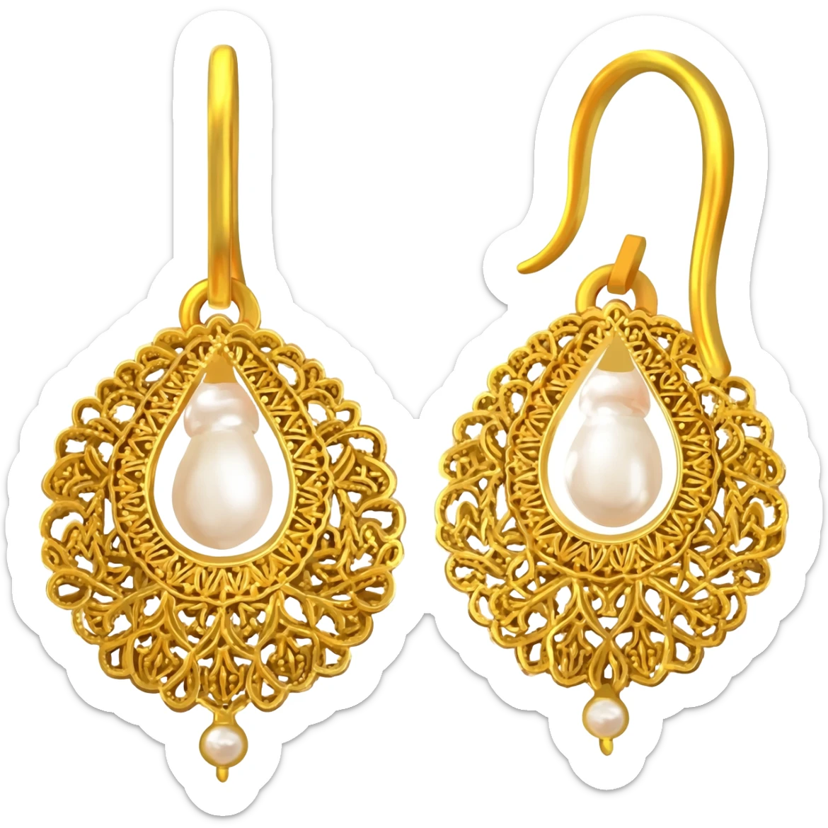Jhumka sticker