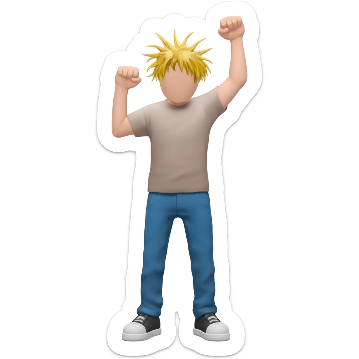 Head banger gif sticker