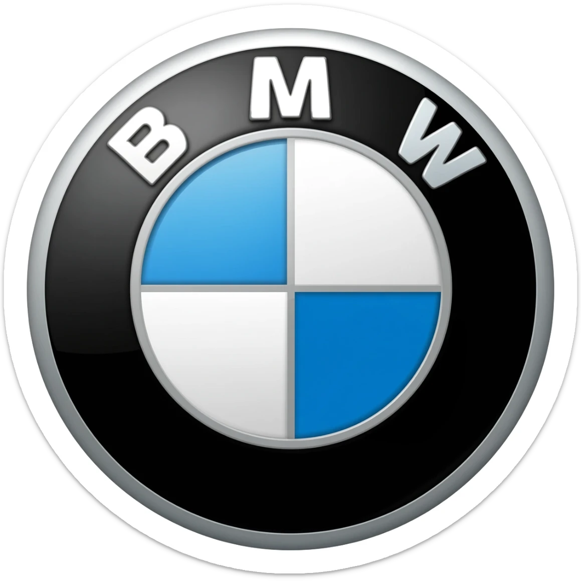 Bmw logo emoji sticker