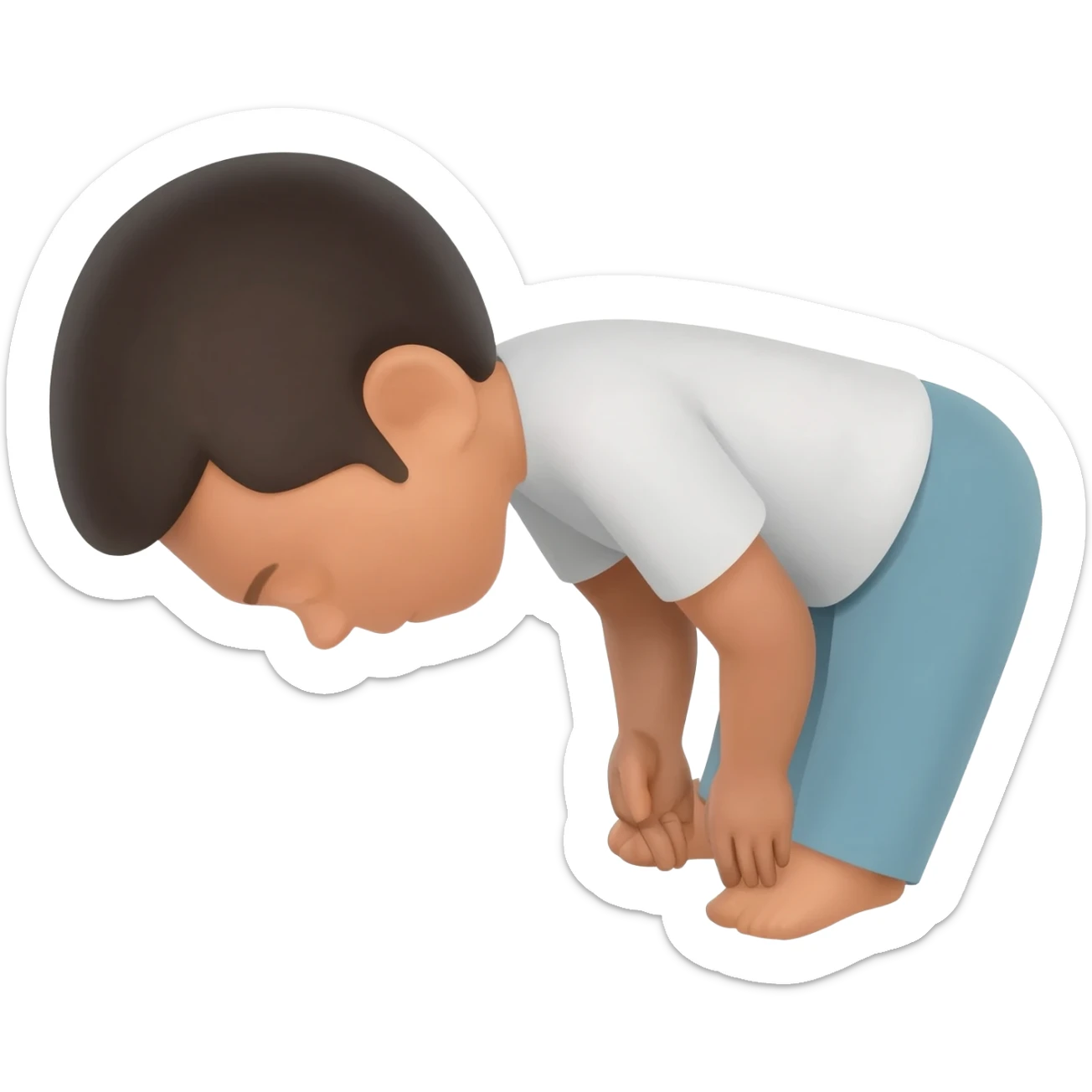 bow but it's an emoji sticker