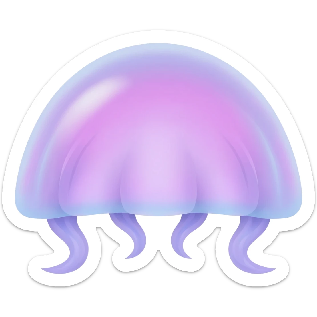 Jellyfish wings sticker